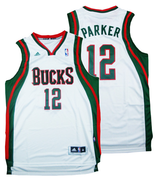 Jabari Parker, Milwaukee Bucks - Blanca - Haga click en la imagen para cerrar